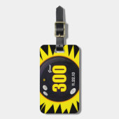 ボーリング・ザ・パーフェクト・ゲーム、ボール・バッグ、 ラゲッジタグ (正面縦)