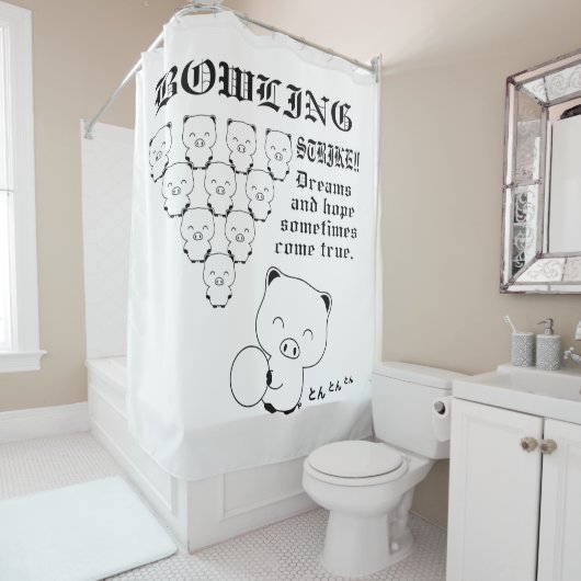 ボーリング シャワーカーテン (インサイチュ)