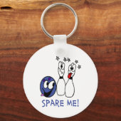 ボーリング：スペア キーホルダー (正面)