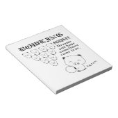 ボーリング ノートパッド (アングル)