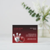 ボーリング/バーチャブ名刺 名刺 (スタンド正面)