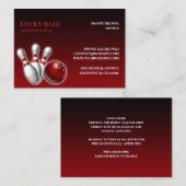 ボーリング/バーチャブ名刺 名刺 (正面/裏面)