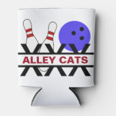 ボーリング パーソナライズされた 缶クーラー (正面)