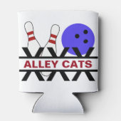 ボーリング パーソナライズされた 缶クーラー (裏面)