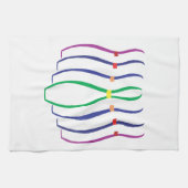 ボーリング・ピン キッチンタオル (横)