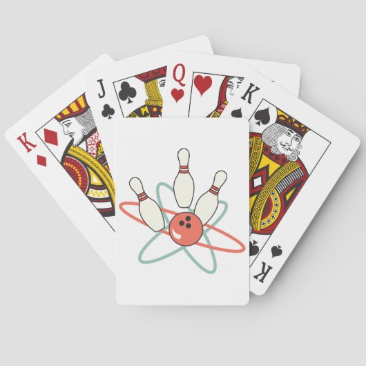 ボーリング・ピン トランプ (裏面)