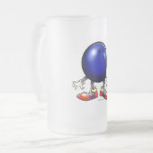 ボーリング フロストグラスビールジョッキ (正面左)