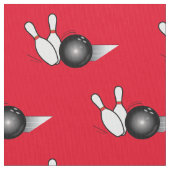 ボーリング・ボールおよびピン ファブリック (クローズアップ)