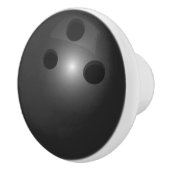 ボーリング・ボールの陶磁器のノブ セラミックノブ (右)