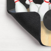 ボーリング・ボール及びピン: 3Dモデル: マウスパッド (コーナー)