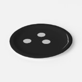 ボーリング・ボール ペーパープレート (アングル)