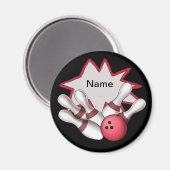 ボーリング マグネット (正面/裏面)