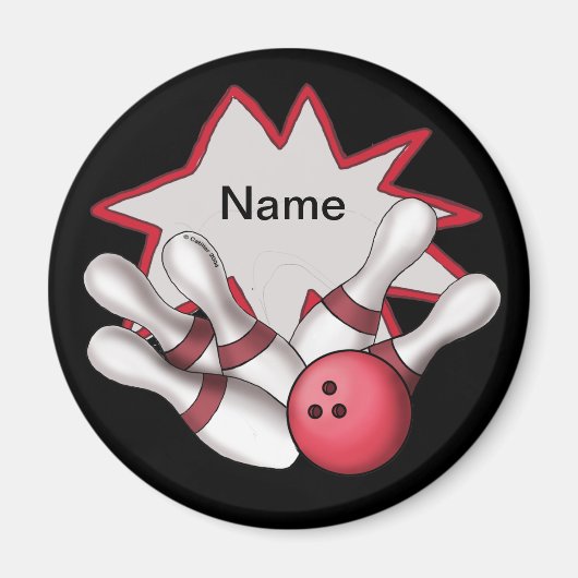 ボーリング マグネット (正面)