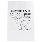 ボーリング ミディアムペーパーバッグ (正面)