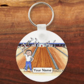 ボーリング – メス キーホルダー (正面)