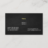 ボーリング 名刺 (裏面)