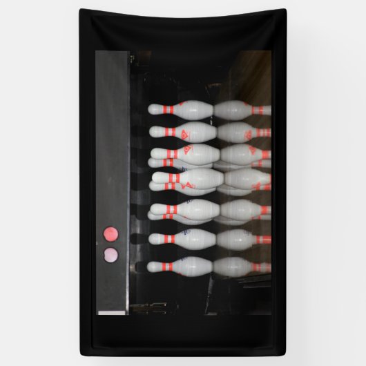 ボーリング 横断幕 (縦)