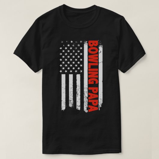 ボーリング Tシャツ (デザイン正面)