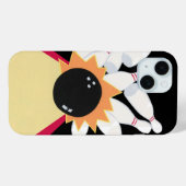 ボーリングiPhone 15ケース Case-Mate iPhoneケース (裏面 (横))