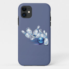 ボーリングTシャツトラッカーハットクラシックラウンドステッカー iPhone 11 ケース