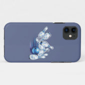 ボーリングTシャツトラッカーハットクラシックラウンドステッカー Case-Mate iPhoneケース (裏面(横))