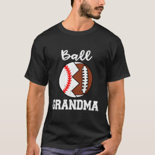ボールおばあちゃんおもしろいサッカーおばあちゃん Tシャツ