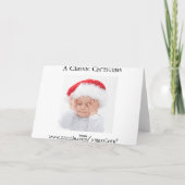 ボールおもしろいに関するクリスマスカード シーズンカード (裏面)