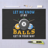 ボールがもし邪魔になるぞ 薄葉紙 (クラフト)