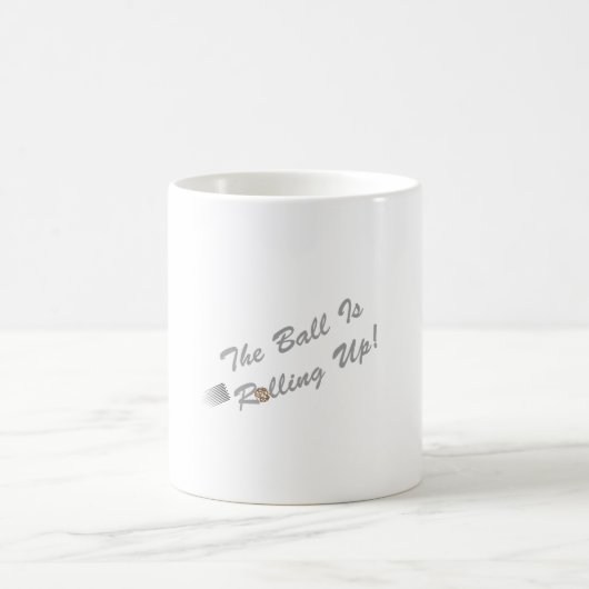 ボールが上転ががった！ コーヒーマグカップ (中央)