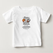 ボールが大好きな赤ちゃんの2歳の誕生日パーティーにぴったり ベビーTシャツ (正面)