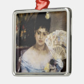 ボールで メタルオーナメント (左)