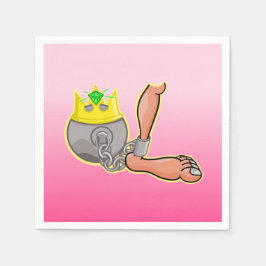 ボールとチェーン スタンダードカクテルナプキン