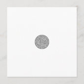 ボールと渦巻きの和風カード カード (裏面)