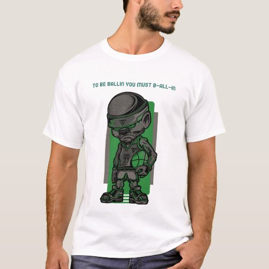 ボールに夢中 Tシャツ (正面)