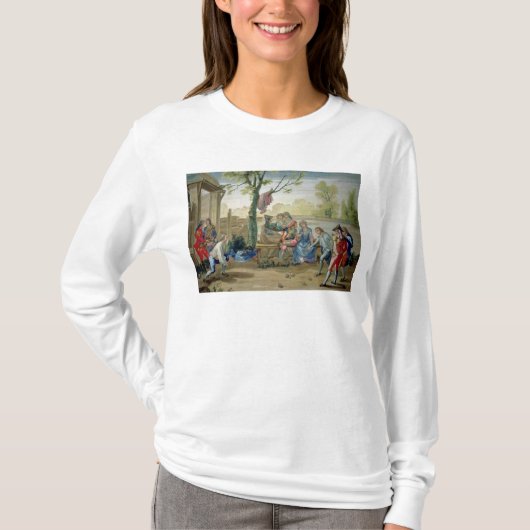 ボールのゲーム Tシャツ (正面)