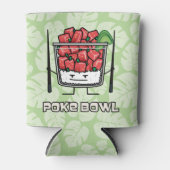 ボールのハワイの生魚サラダ箸のakuを突いて下さい 缶クーラー (正面)