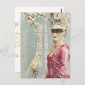 ボールの前 ポストカード (正面/裏面)