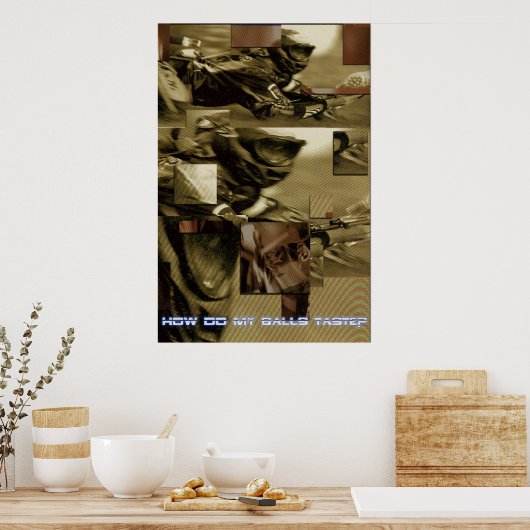 ボールの味 ポスター (キッチン)