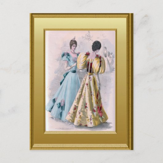 ボールの服を着ている ポストカード (正面)