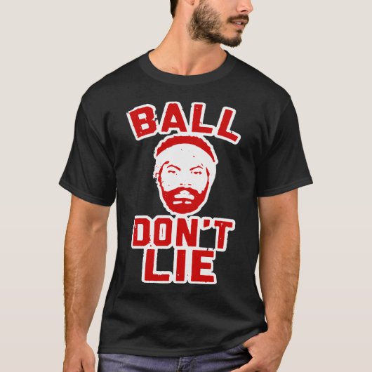 ボールはラシドおもしろいウォレスのシャツで Tシャツ (正面)