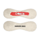 ボールを乗せた野球コーチ絵を描ー 野球ボール (パネル)