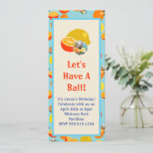 ボールを取ろう!ディスコパーティの招待状 招待状 (スタンド正面)