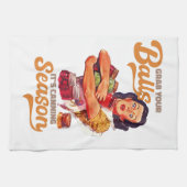 ボールを手に入れ、缶詰の季節に、瓶を手に入れる キッチンタオル (横)