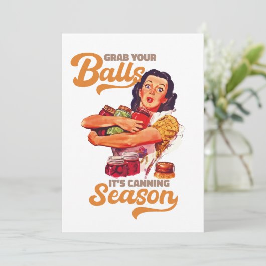 ボールを手に入れ、缶詰の季節に、瓶を手に入れる 招待状 (スタンド正面)