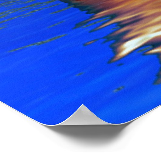 ボールを持った人 ポスター (角)