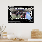 ボールを持っている ポスター (キッチン)