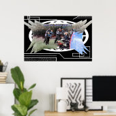 ボールを持っている ポスター (ホームオフィス)