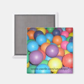 ボールを持っている マグネット (正面/裏面)