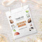 ボールを持って行こう フェイバーバッグ (クリップ留めされた状態)