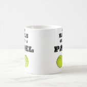 ボールを掴んで、パデルマ遊グに行った コーヒーマグカップ (中央)